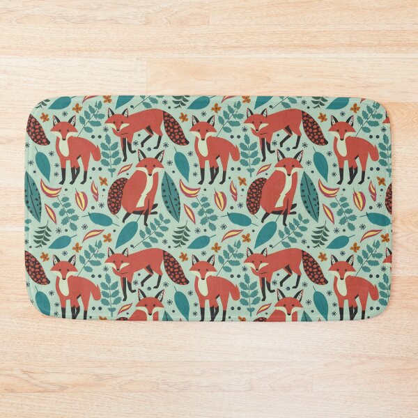 Item preview, Winter Wonderland Foxes designed and sold by Tamas Das.