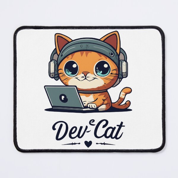Item preview, Cat playing on laptop designed and sold by deviatepolo.