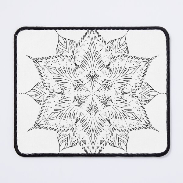 Item preview, Mandala - delicate tattoo design made of dots and fine lines designed and sold by susyrdesign.