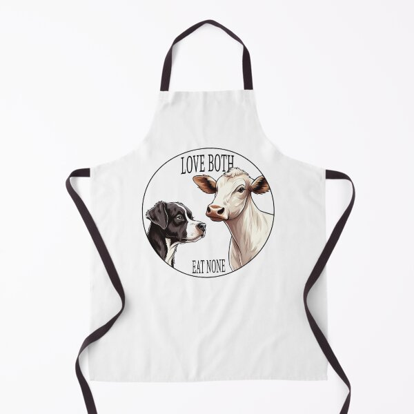 Item preview, Love both, eat none - A statement against animal cruelty and meat consumption designed and sold by naturalvegan.
