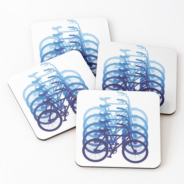 Item preview, Bicycle blue gradient designed and sold by DesignPMG.