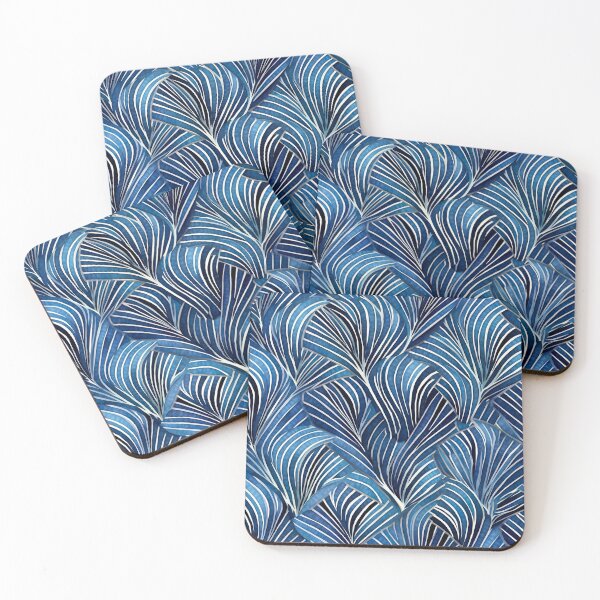 Item preview, Modern design reminiscent of a pattern with feathers and fabric designed and sold by Pflugart.
