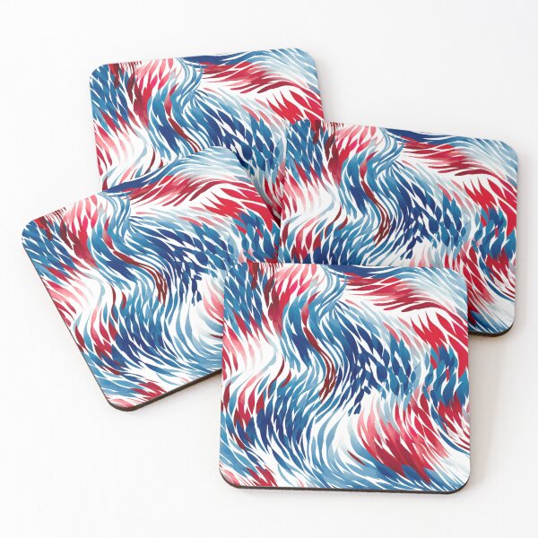 Item preview, Modern design reminiscent of a pattern with feathers and fabric designed and sold by Pflugart.
