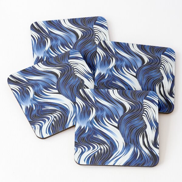 Item preview, Modern design reminiscent of a pattern with feathers and fabric designed and sold by Pflugart.