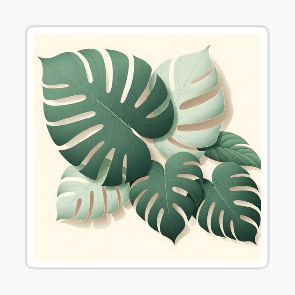 Item preview, Monstera Leaves designed and sold by MarleyVL.