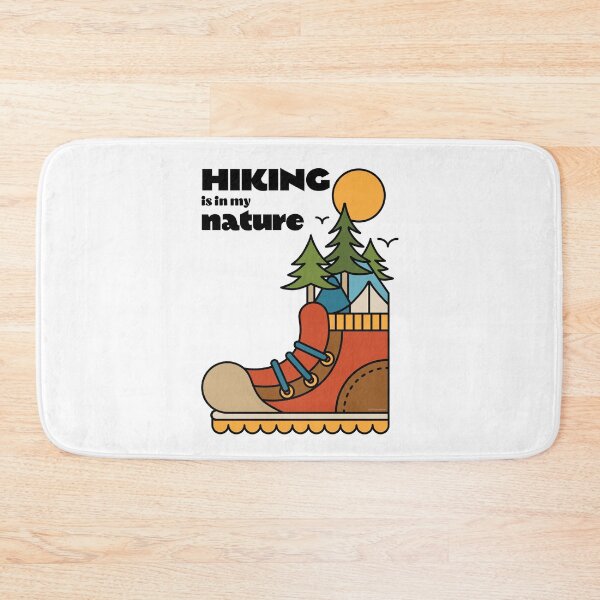 Item preview, Hiking is in my Nature (light) designed and sold by kataszep.