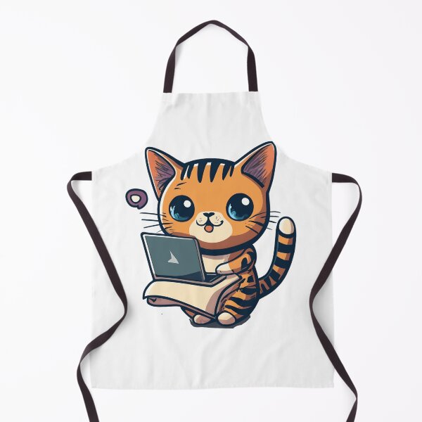 Item preview, Cat playing on laptops designed and sold by deviatepolo.