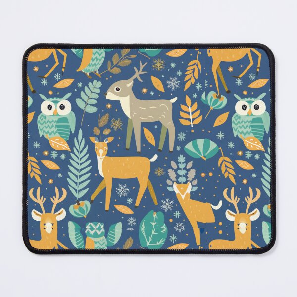 Item preview, Whimsical Winter Animal Patterns designed and sold by Tamas Das.