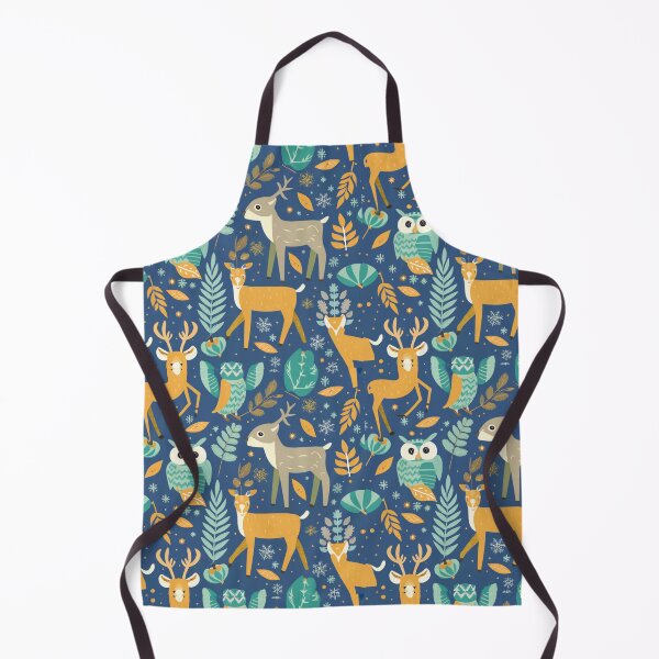Item preview, Whimsical Winter Animal Patterns designed and sold by Tamas Das.