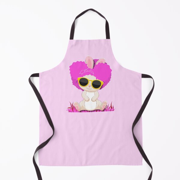 Item preview, Cute Afro Bunny with pink curls and sunglasses designed and sold by wejollydigitals.