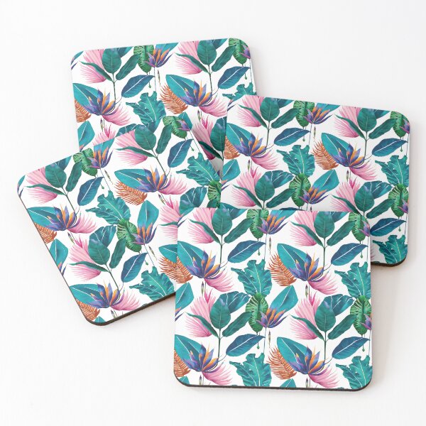 Item preview, Amazing tropical pattern watercolour illustration designed and sold by BCArtStudio04.