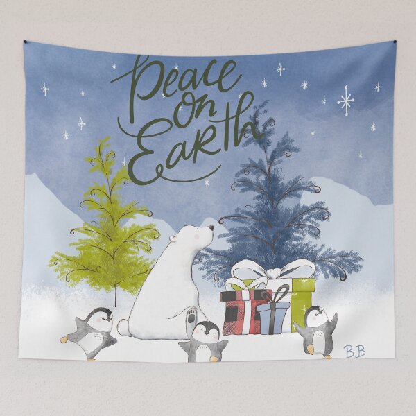 Item preview, Peace on Earth by Béatrice Bisiaux designed and sold by BEATRICE BISIAUX.
