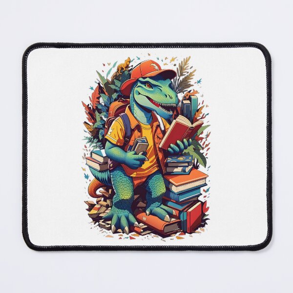 Item preview, dinosaur reading a book designed and sold by UltimateWorld.