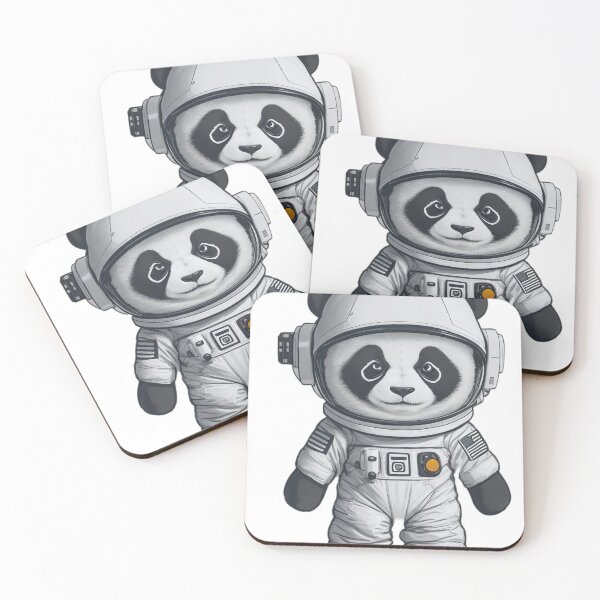 Item preview, Panda Bear Astronaut Boy Girl Kawaii Kids Cute designed and sold by Chemikal1993.