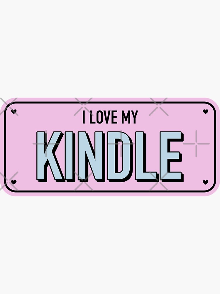 In My Kindle Era / Bookish Aesthetic Pastel Colors Quote Sticker for Sale  by Latinoladas