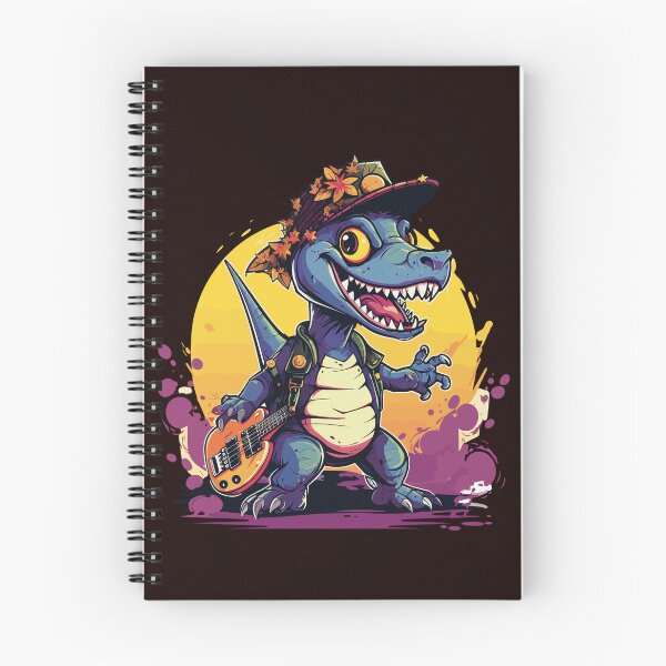 Artikelvorschau, Funkiger Dino entworfen und verkauft von Ellimade.
