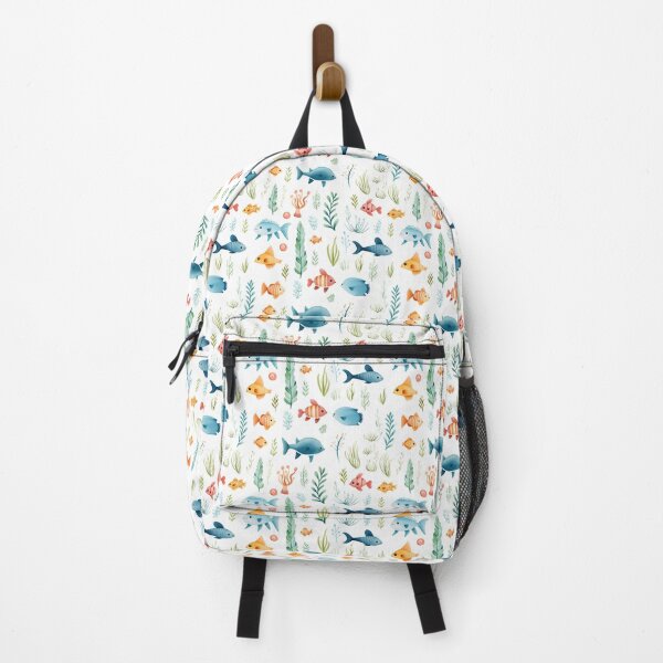 Item preview, Whimsical Wonders: Playful Watercolor Patterns with Endearing Sea Creatures designed and sold by qoodesignstudio.