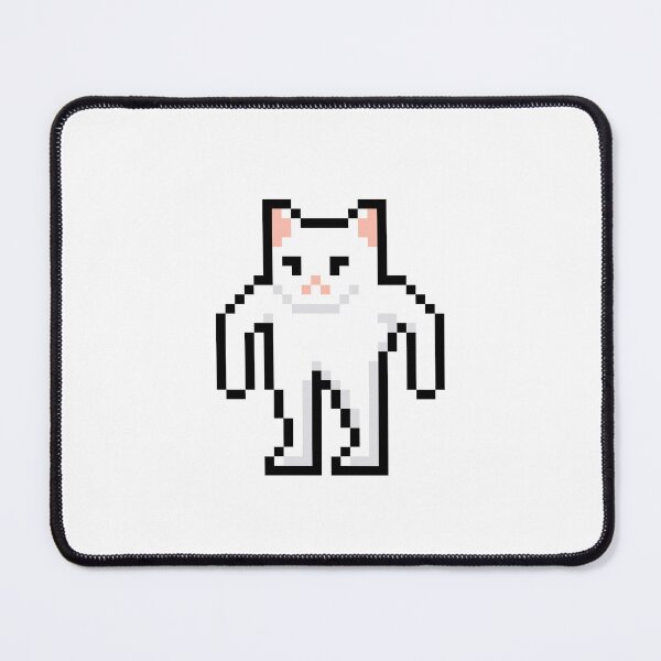 Item preview, meme cat pixel art designed and sold by BashPIXIE.