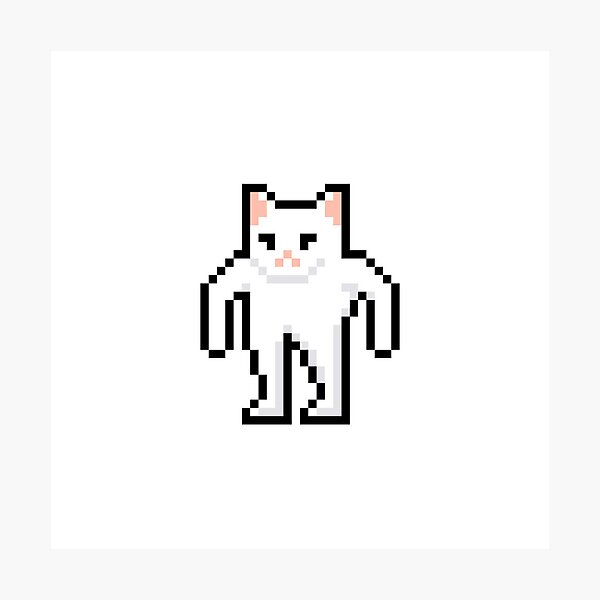Syobon action s cat mario ded sprite pixel art