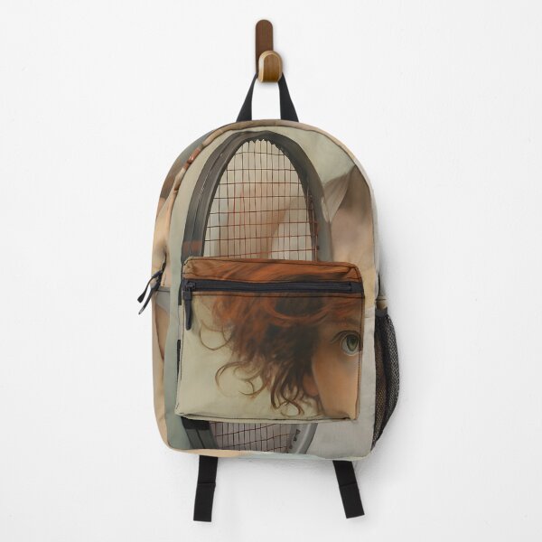 Item preview, Retro Tennis Elegance: Vintage Pastel Player designed and sold by BrioDesign.