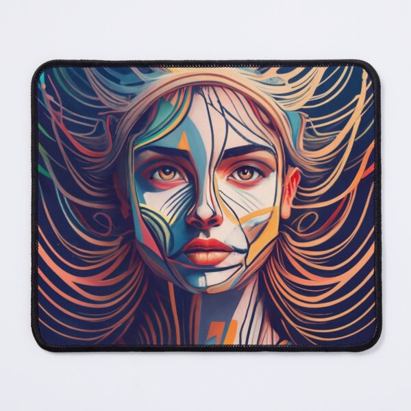 Item preview, Amazing Woman Face With Beautiful Gold Hair designed and sold by Charlie-Kier.