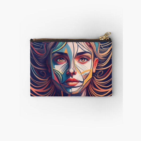 Item preview, Amazing Woman Face With Beautiful Gold Hair designed and sold by Charlie-Kier.