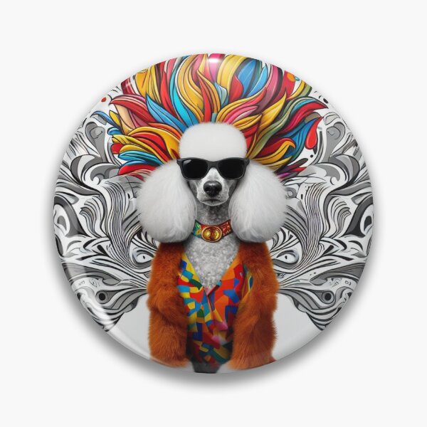 Item preview, Extravagancia de disfraces de caniche designed and sold by Wonderall.