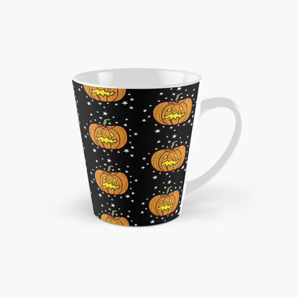 Item preview, Halloween Pumpkin + Stars - Black Background 2 designed and sold by Helen McCartney Designs.