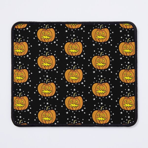 Item preview, Halloween Pumpkin + Stars - Black Background 2 designed and sold by Helen McCartney Designs.