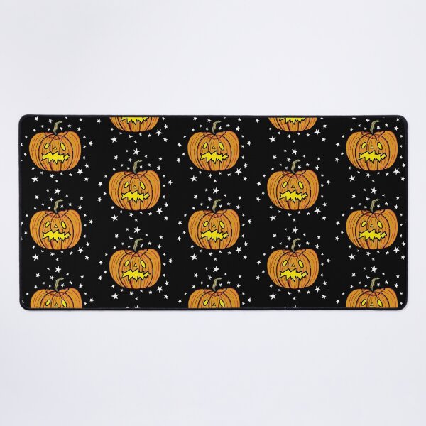 Item preview, Halloween Pumpkin + Stars - Black Background 2 designed and sold by Helen McCartney Designs.