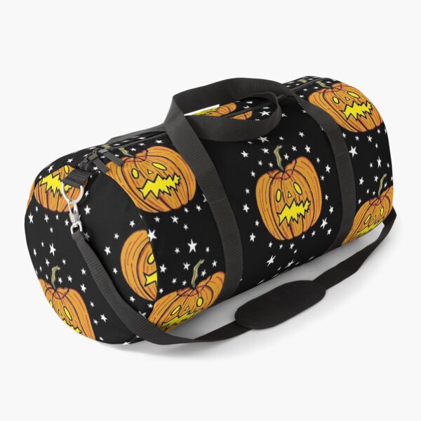 Item preview, Halloween Pumpkin + Stars - Black Background 2 designed and sold by Helen McCartney Designs.