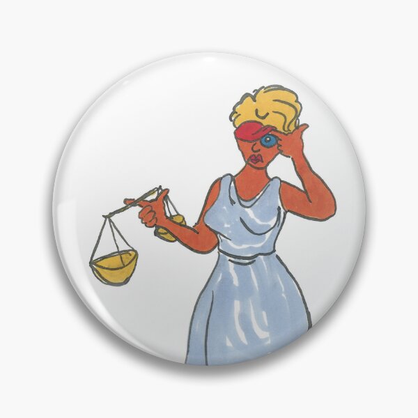 Item preview, Not so impartial Lady Justice designed and sold by Wieland Teixeira.