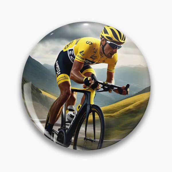 Item preview, Determined descent - professional cyclists at the front of the field designed and sold by MarcoSc11.