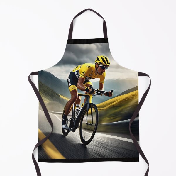 Item preview, Determined descent - professional cyclists at the front of the field designed and sold by MarcoSc11.