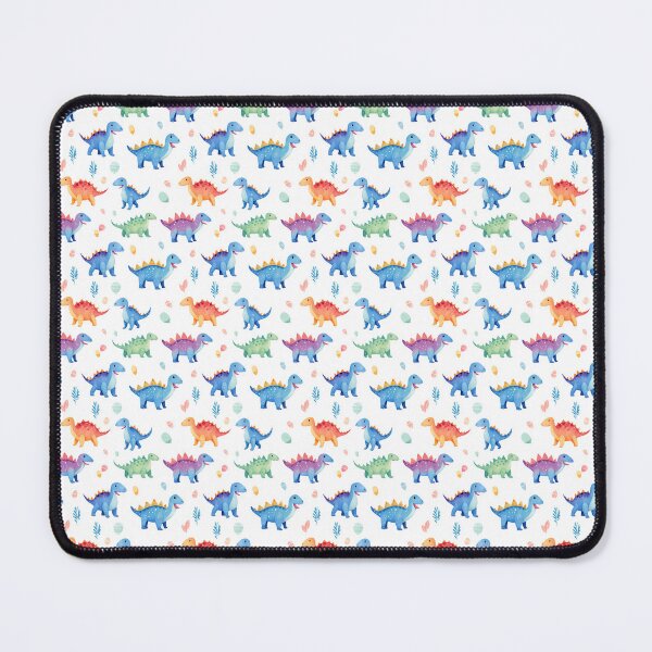 Item preview, Jurassic Joy: Adorable Watercolor Patterns with Playful Dinosaur designed and sold by qoodesignstudio.
