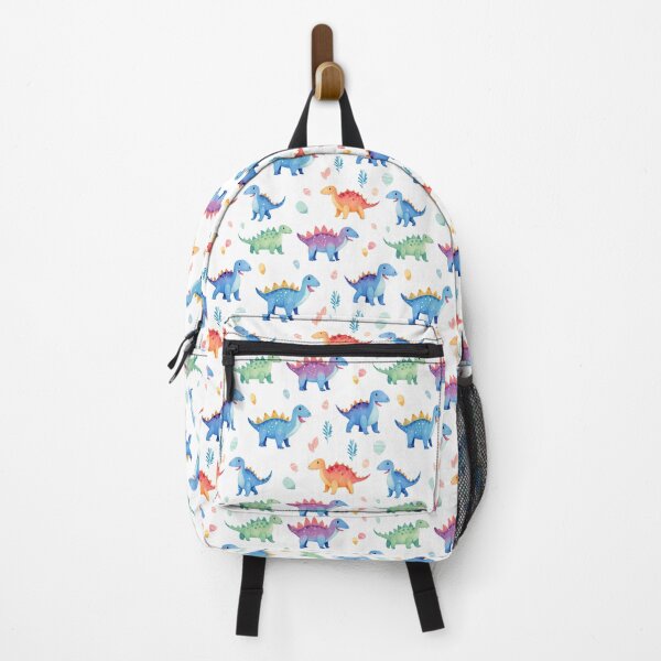 Item preview, Jurassic Joy: Adorable Watercolor Patterns with Playful Dinosaur designed and sold by qoodesignstudio.
