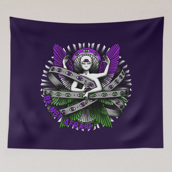 Item preview, Be Not Afraid Genderqueer designed and sold by Art by Veya.