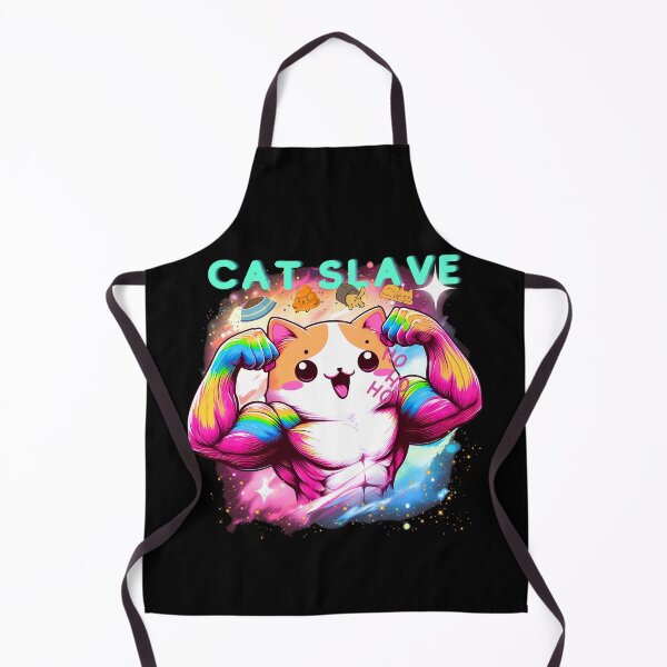 Item preview, Cat slave - The Muscular cat - cat meme designed and sold by mamacub.
