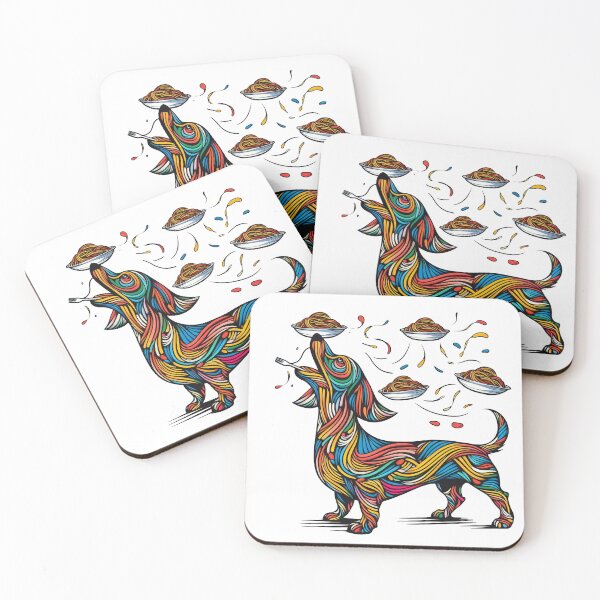 Item preview, Dachshund's Spaghetti Spectacle designed and sold by Wonderall.