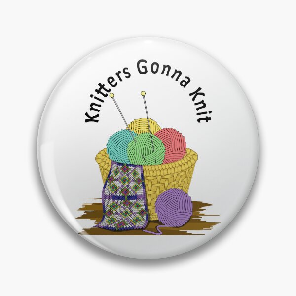 Item preview, Knitters Gonna Knit designed and sold by Ayesha Saleem.
