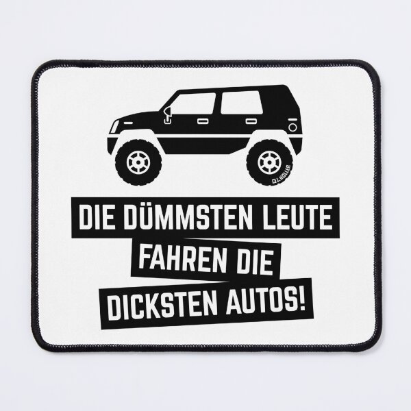 Item preview, The stupidest people drive the fattest cars! (Black) designed and sold by Roderix.