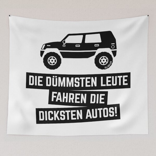 Item preview, The stupidest people drive the fattest cars! (Black) designed and sold by Roderix.