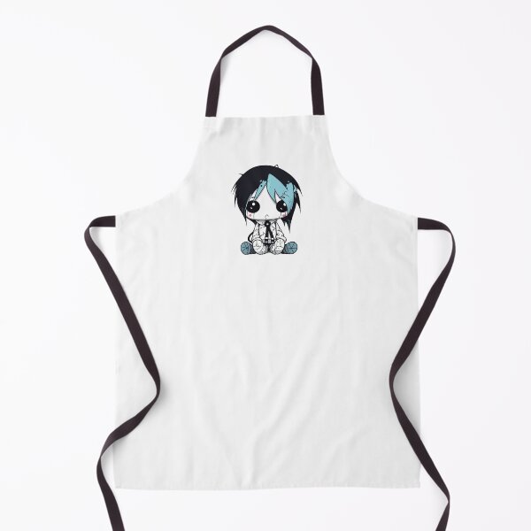 Item preview, Emo Blue Kawaii Plushie for Halloween designed and sold by Anima-aesthetic.