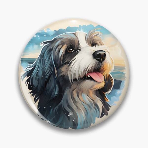 Item preview, Cute Bearded Collie Art. Dog Lovers Art.  designed and sold by Trendelicious.