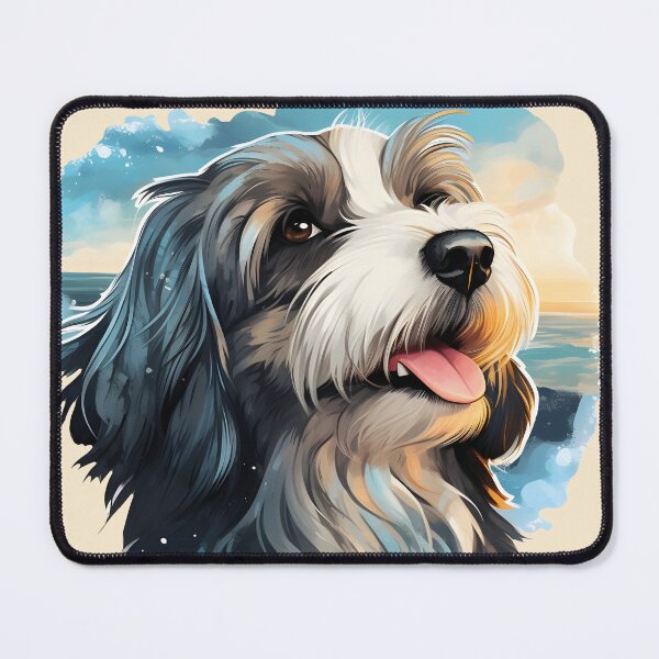 Item preview, Cute Bearded Collie Art. Dog Lovers Art. designed and sold by Trendelicious.