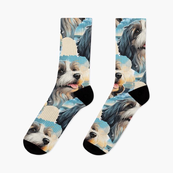 Item preview, Cute Bearded Collie Art. Dog Lovers Art.  designed and sold by Trendelicious.