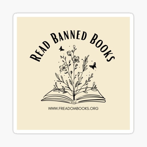 Read Banned Books Sticker