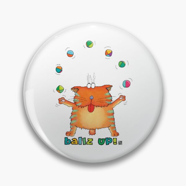 Item preview, juggling cat designed and sold by jukico.
