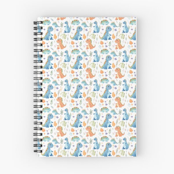 Item preview, Dino Dreams: Whimsical Watercolor Patterns with Cute Dinosaur Delights designed and sold by qoodesignstudio.