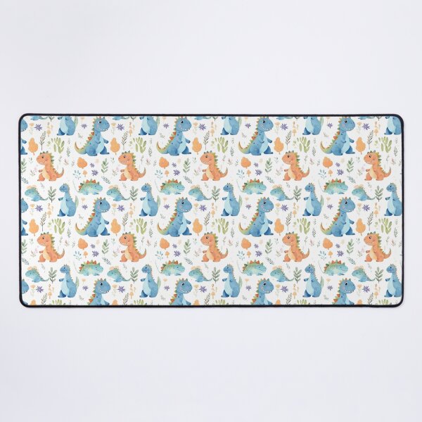Item preview, Dino Dreams: Whimsical Watercolor Patterns with Cute Dinosaur Delights designed and sold by qoodesignstudio.